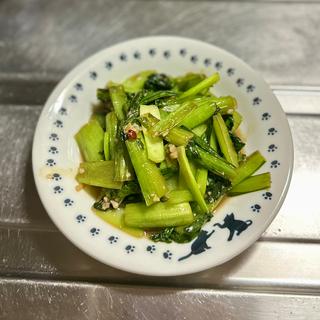 小松菜のにんにく炒め(ベルクス 東墨田店)