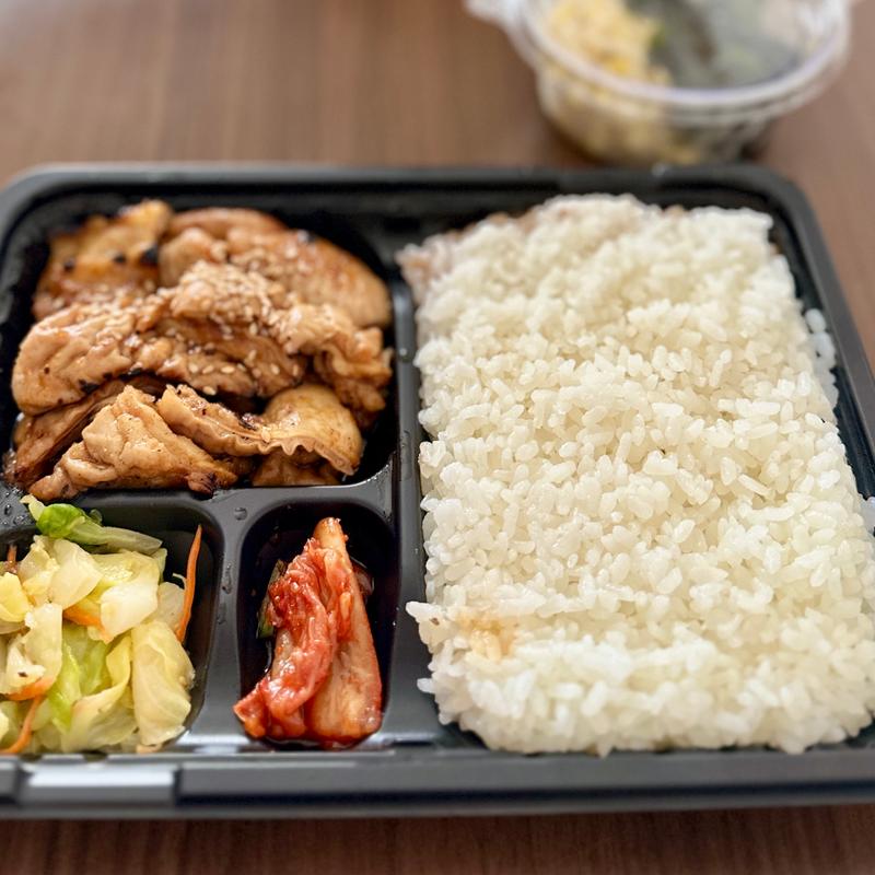 国産豚白モツ弁当(ソウル市場 押上店)