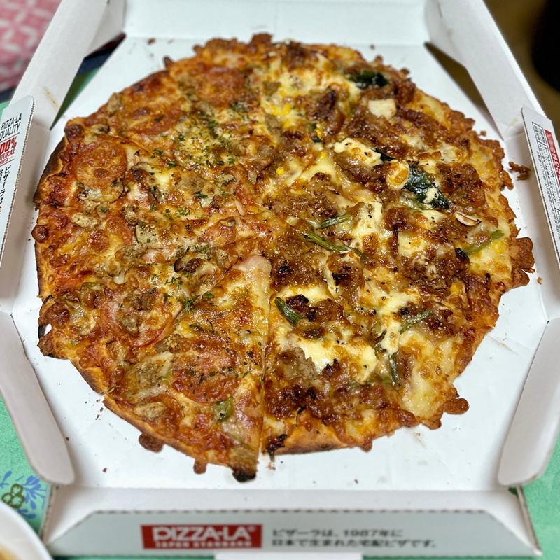 ハーフ＆ハーフ(プルコギ、ミックスピザ)(ピザーラ 墨田店)