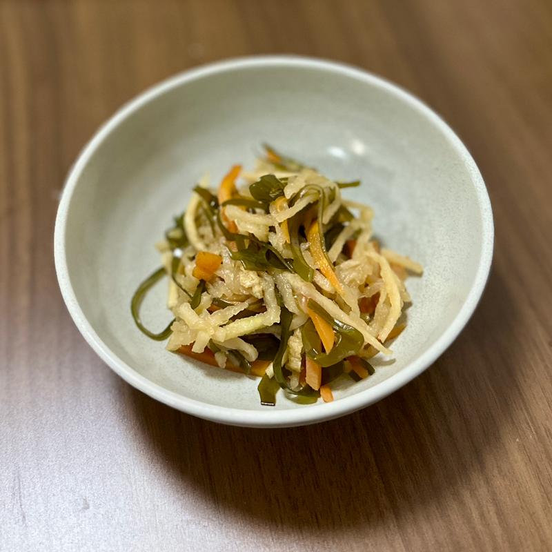 切り干し大根と切り昆布煮(ベルクス 東墨田店)