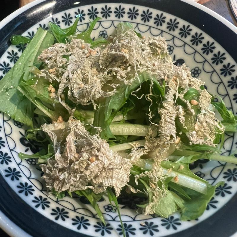 水菜サラダ(ホルモン双葉 )