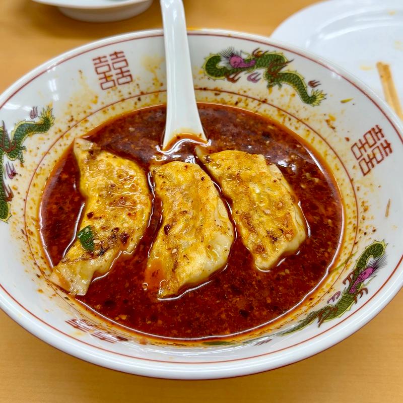 台湾ラーメンスープIN焼き餃子(全家福)