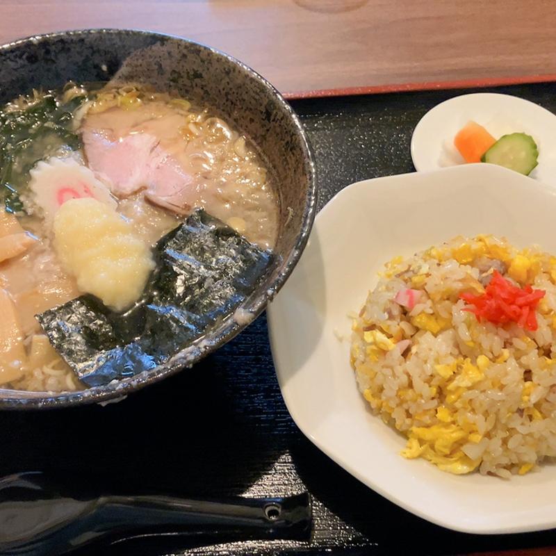 丸岡ラーメンミニ炒飯(丸岡食堂)