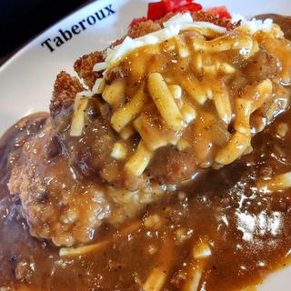 サービスランチ メンチカツチーズ
