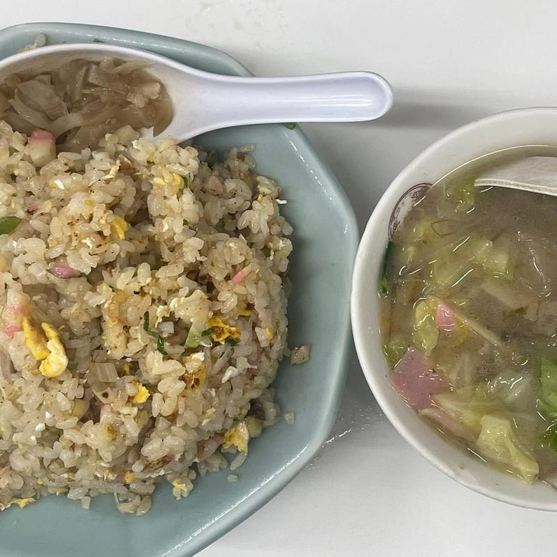 五目チャーハンセット(長崎飯店 虎ノ門店 （ながさきはんてん）)