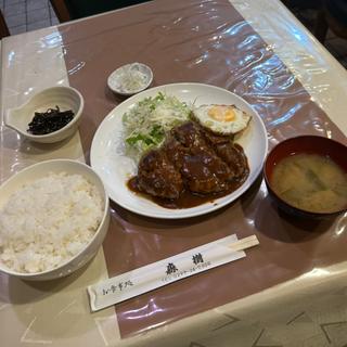 ジャンボハンバーグ定食(森樹 （モリキ）)