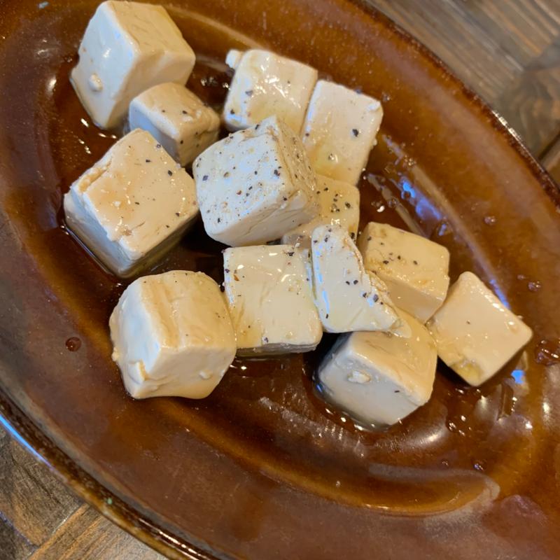 クリームチーズの醤油漬け(鹿児島県霧島市 塚田農場 朝霞店 （カゴシマケンキリシマシ　ツカダノウジョウ）)