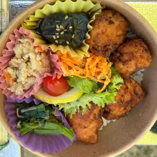 塩麹カラアゲ弁当