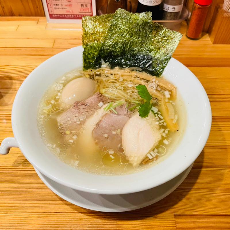 塩鶏そば(中華そばムタヒロ 大阪堺東店)