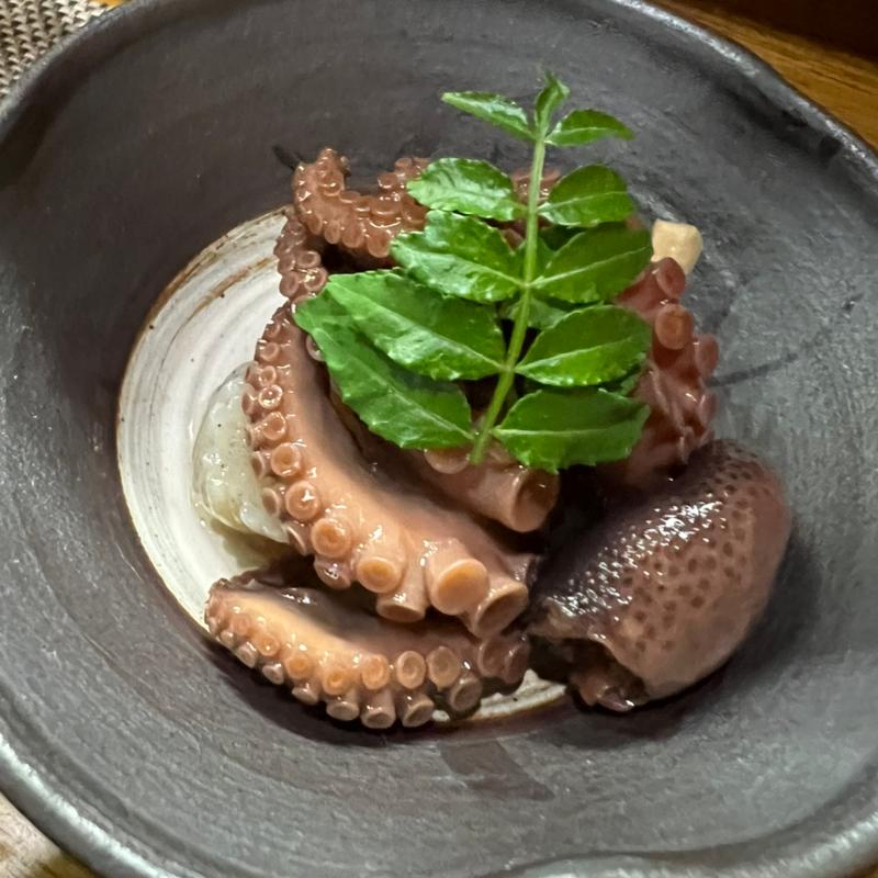 明石タコの煮物(よもぎ)