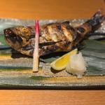 のどぐろの炭火焼き(いかの墨 CIAL横浜ANNEX店)