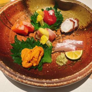 お造り盛合わせ(上本町 富喜)