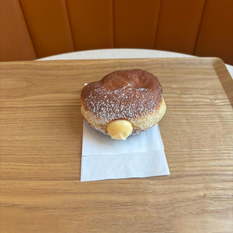 生ドーナツカスタード(北海道エミナドーナツ上尾店（EMINA WORLD）)