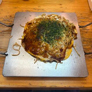 そば玉子(お好み焼 キャベツ )