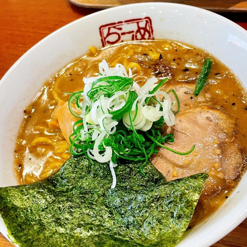 海老そば　焦がし味噌(元祖海老そば 縁や)