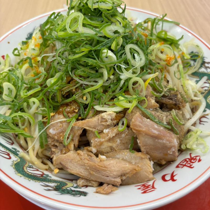 背脂スタミナまぜそば(ラーメン魁力屋 イオンモール岡崎店)