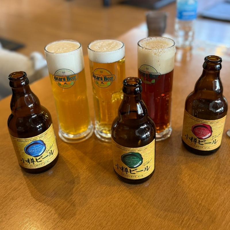 小樽ビール　ドンケル　ヴァイアス　ピルスナー(小樽ポセイ丼 堺町総本店 )