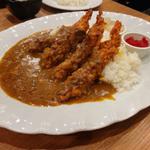 海老フライカレー