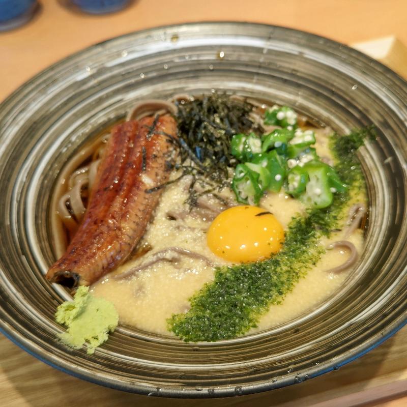 うなとろそば(東京とろろそば 横浜丸山台店)