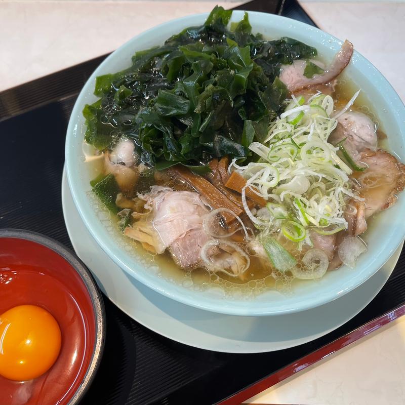 わかめ中華そば(ニューともちんラーメン 川崎駅前店)