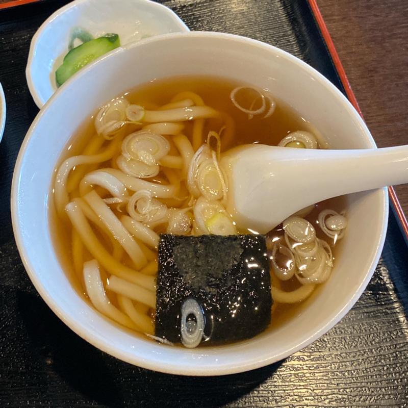 ミニうどん(梅田軒・酒泉わたゆり)