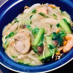 海鮮かた焼きそば