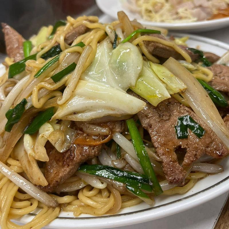 レバニラ炒麺(珍々軒 （ちんちんけん）)