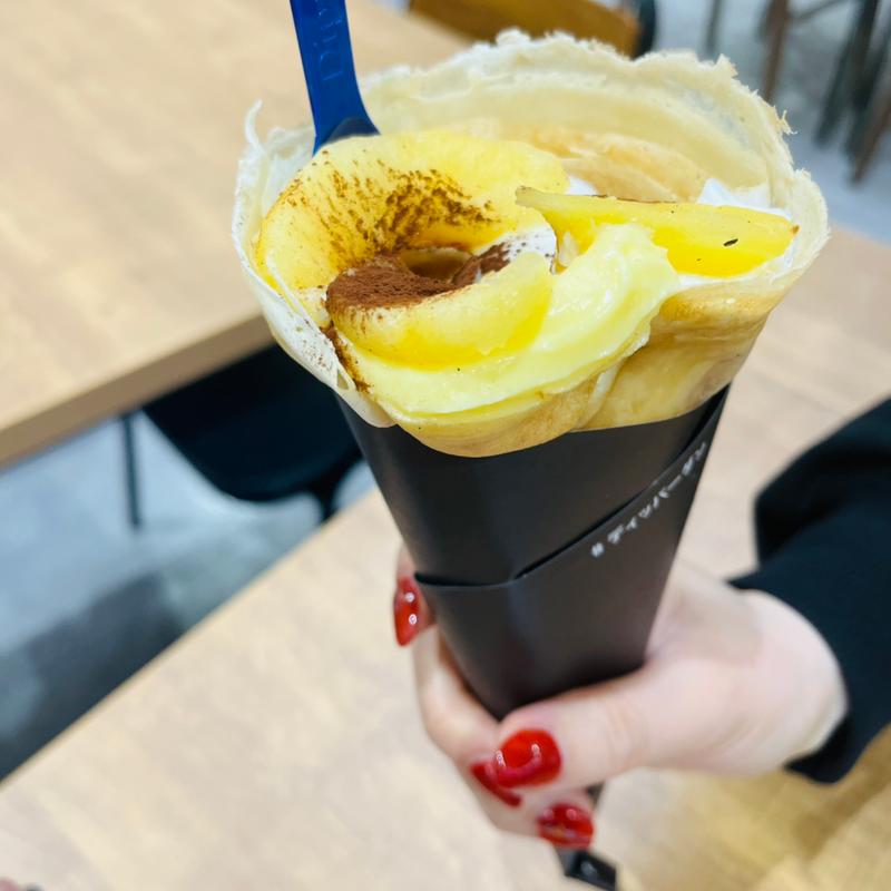 アイス焼きりんご(ディッパーダンカフェ イオンモール八幡東店)