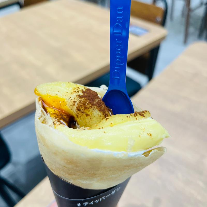 焼きりんごミルフィーユ(ディッパーダンカフェ イオンモール八幡東店)