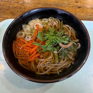 山菜蕎麦