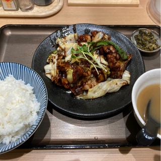 和風回鍋肉定食