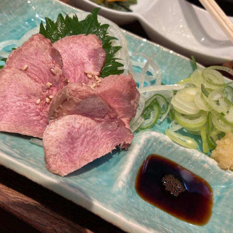 たん刺し(酒蔵力 池袋西口店)