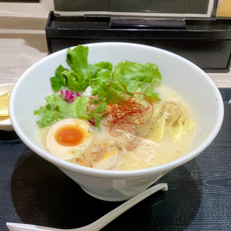 特選鶏白湯塩そば(自由が丘 蔭山 阿倍野店)