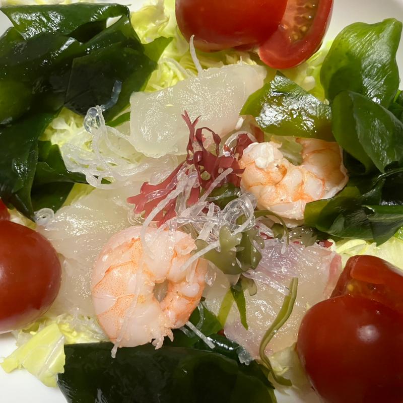 海鮮サラダ(三代目網元 魚鮮水産 泉大津駅店)