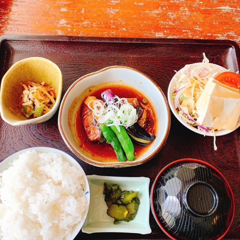 さば味噌煮定食(天地豊作 （てんちほうさく）)