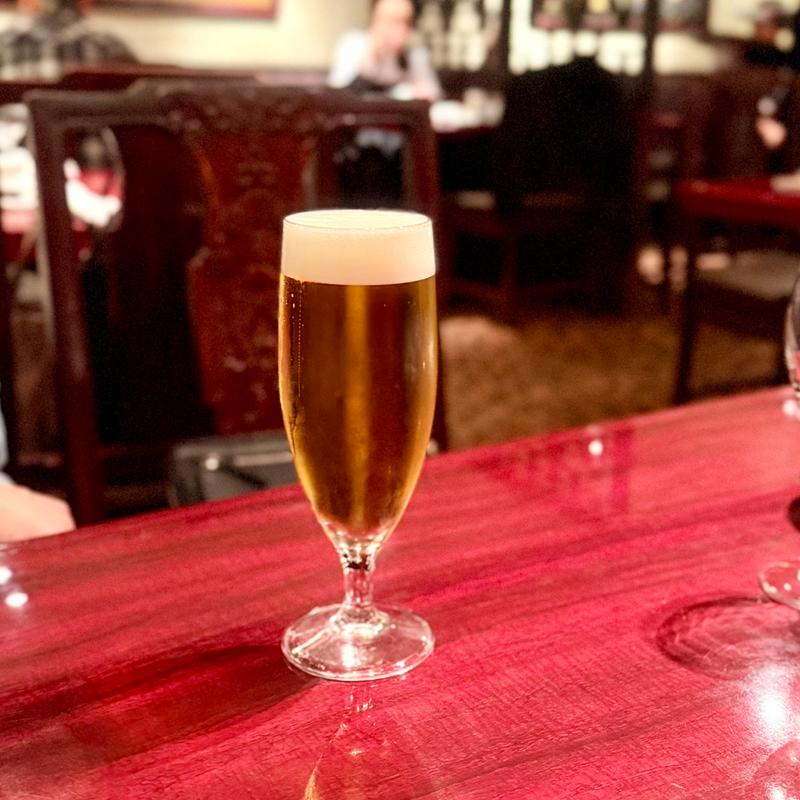 生ビール(銀座アスター 伊勢丹新宿店)