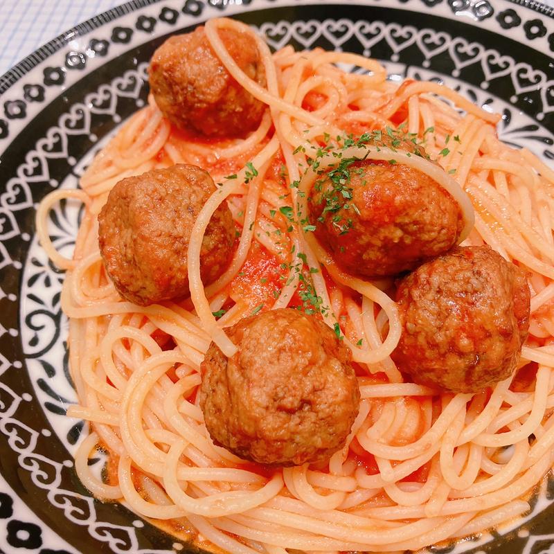 ポルペッティのトマト煮込み カリオストロ風(パステルイタリアーナ イオンレイクタウン店)