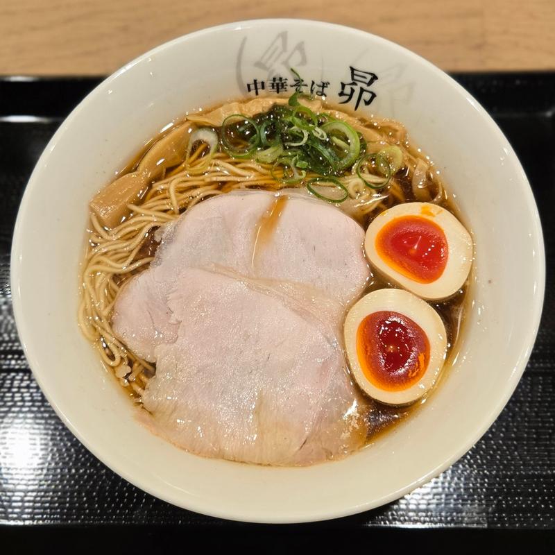 味玉丸鶏中華そば(中華そば 昴)