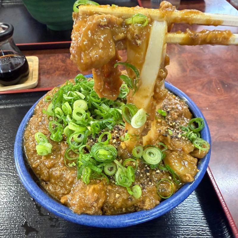カレーうどん(手打ちうどん つよ志)