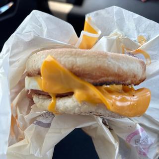 エッグマフィン(マクドナルド 新潟亀貝店)