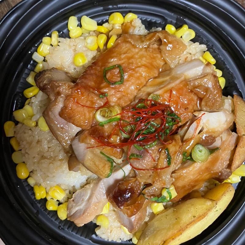 チキンオーバーライス(生野区コリアンタウン)