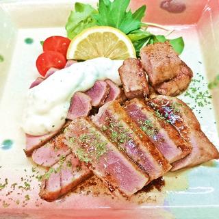 まぐろのムニエル