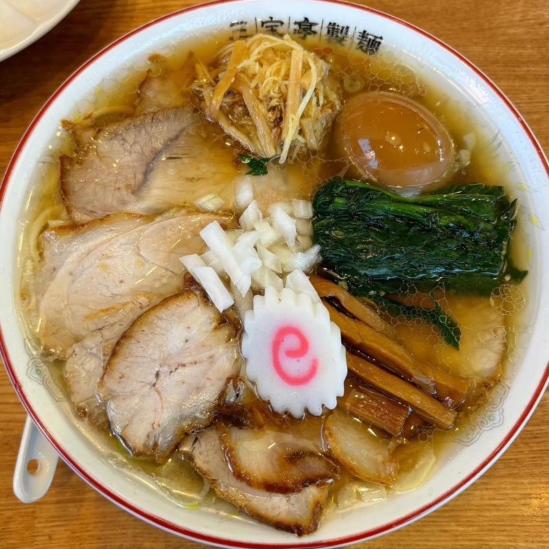 特製中華そば 生姜玉(三宝亭製麺)