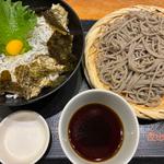 しらす丼とそばのセット