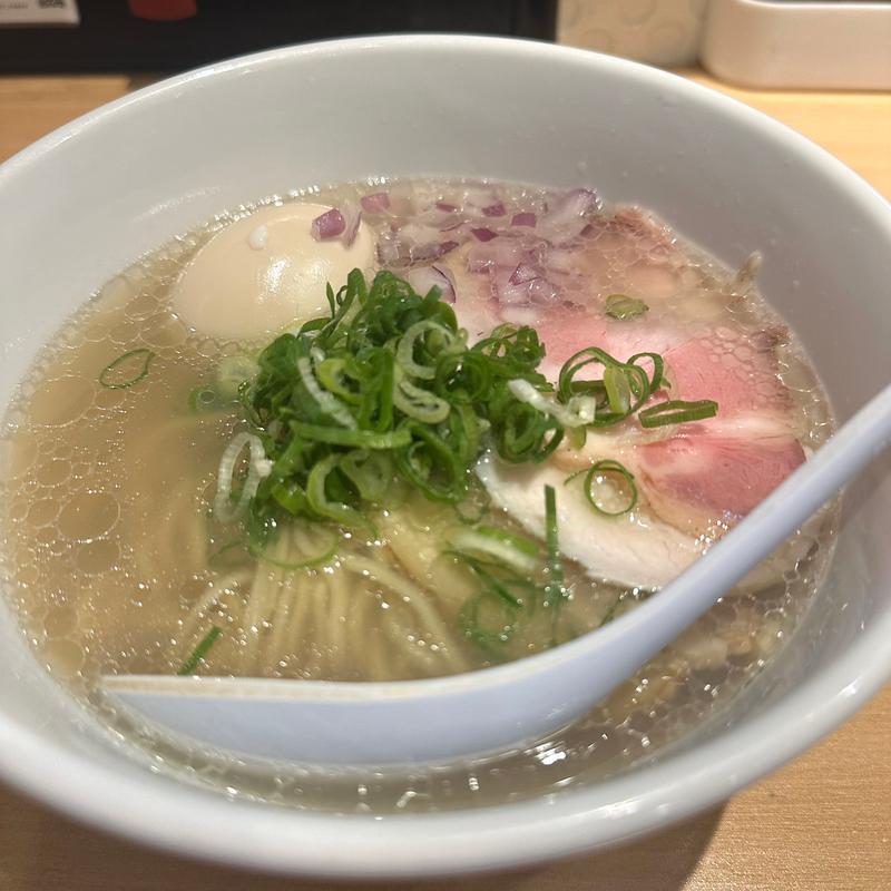 中華そば　塩(蛤麺　しちり)