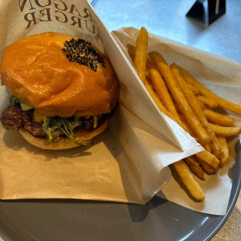 バーガーセット(ドラゴンバーガー)