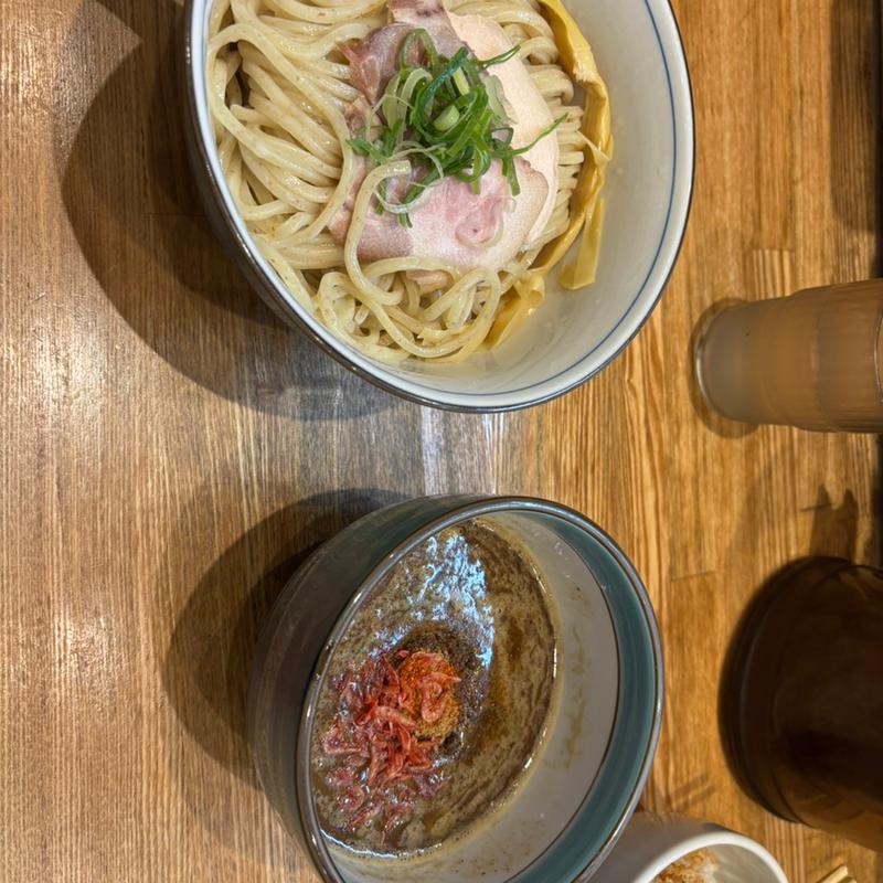 濃厚豚骨海老つけ麺(麺匠 一粒万倍 寺町店)