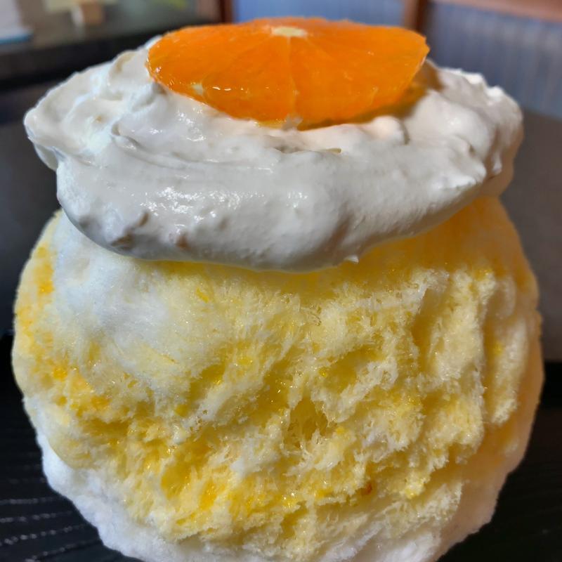 清見、なつみとほろ苦オレンジクリーム(笠間 雪みるく)