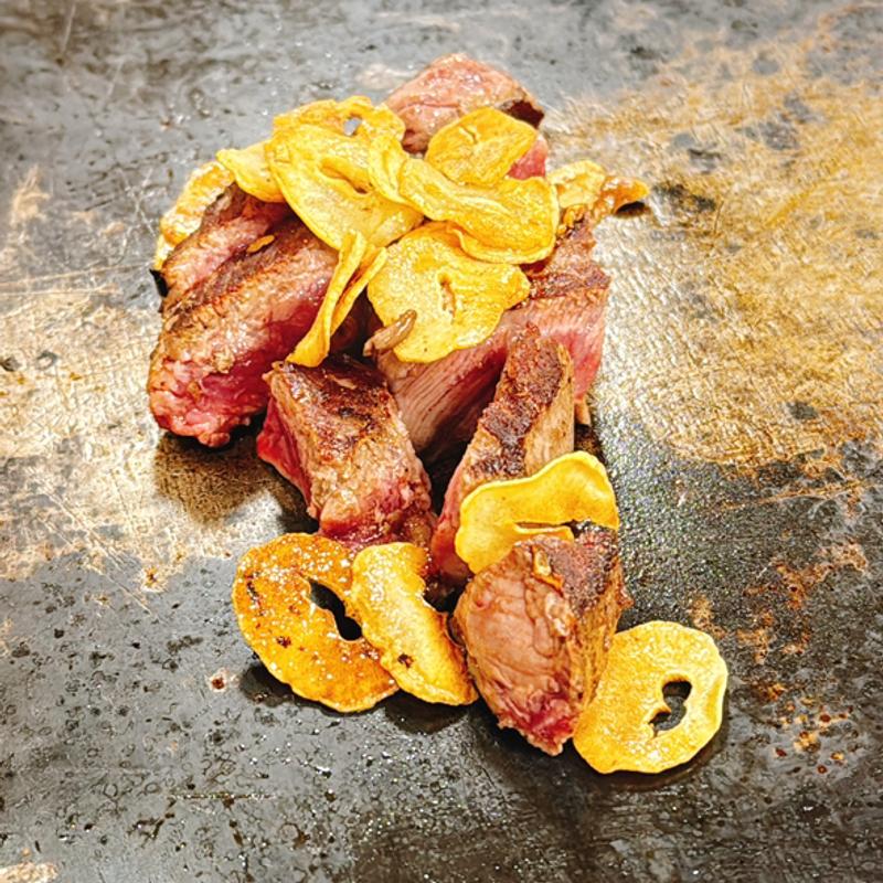 黒毛和牛ラムシンステーキ(おこのみチエ)