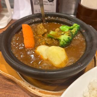 肉2倍牛すじ煮込みカレー(ホットスプーン 西新宿店(Hot Spoon))